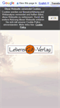 Mobile Screenshot of lebensgut-verlag.de