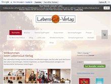 Tablet Screenshot of lebensgut-verlag.de